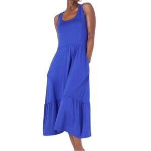 Jason Wu Purple Smocked Sundress Sleeveless Dress Size XS